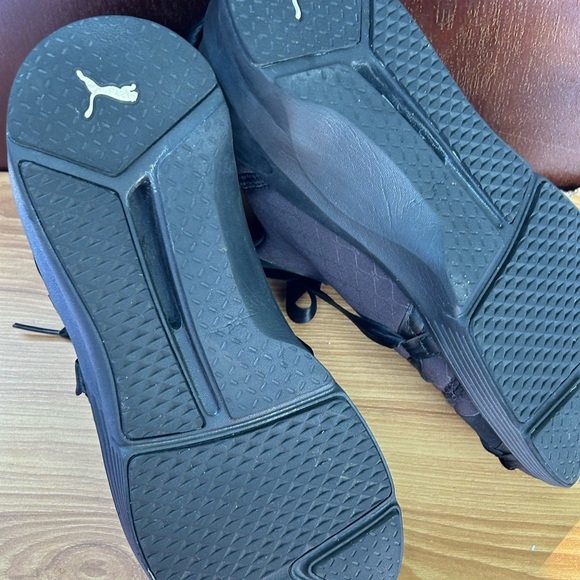 PUMA Fierce Rope Satin Athletic Sneakers Black Size 5 Women’s - Picture 7 of 8